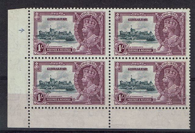 Image of Gibraltar SG 117/117a UMM British Commonwealth Stamp